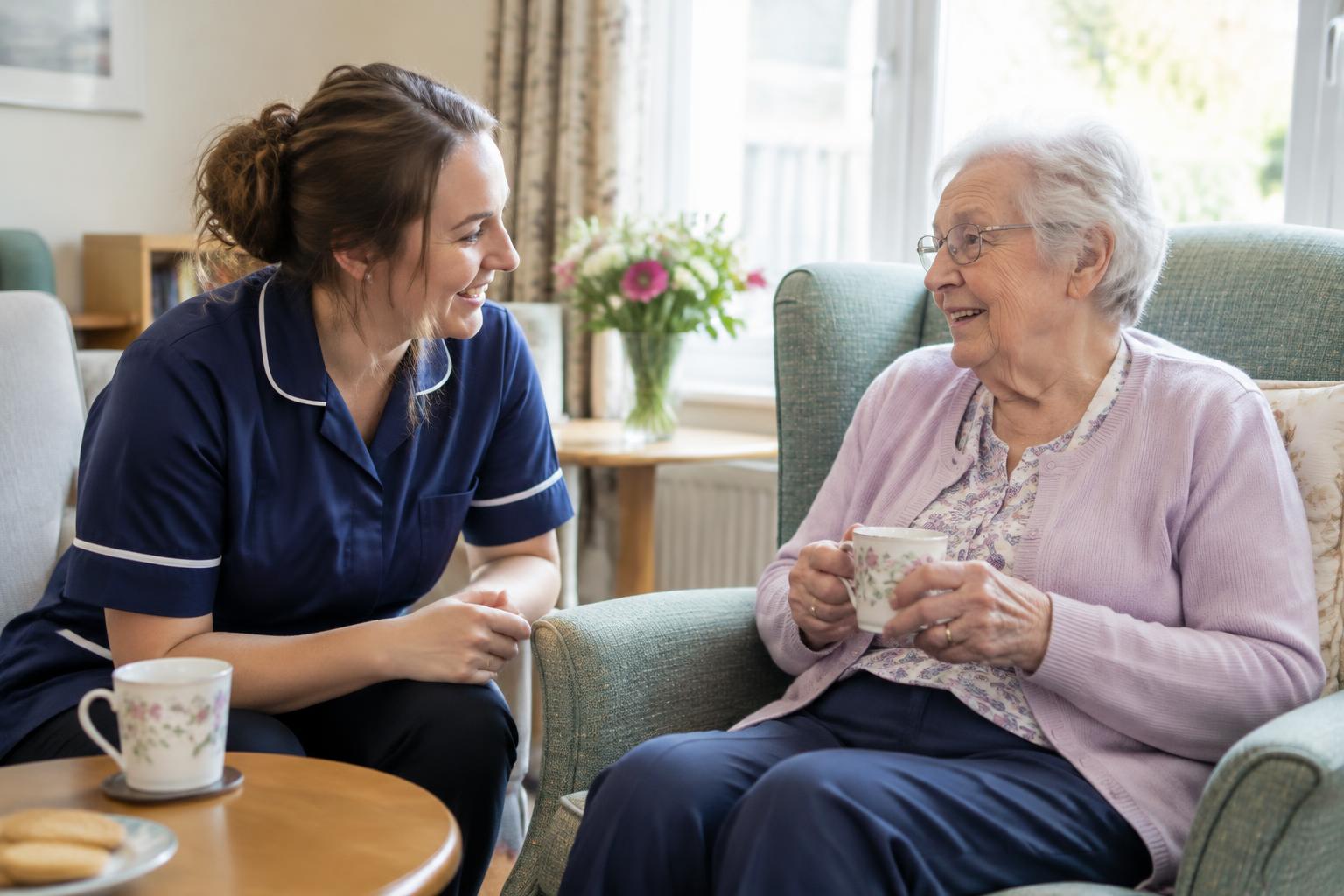 Care & Social Care professionals at work