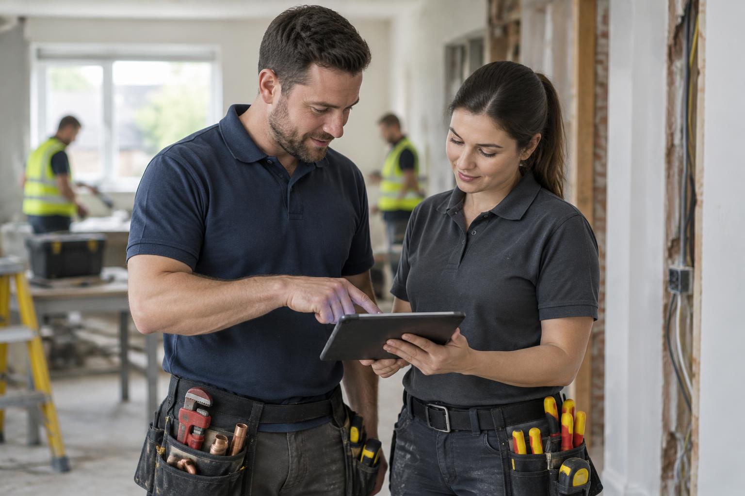 Building Trades & Field Services professionals at work