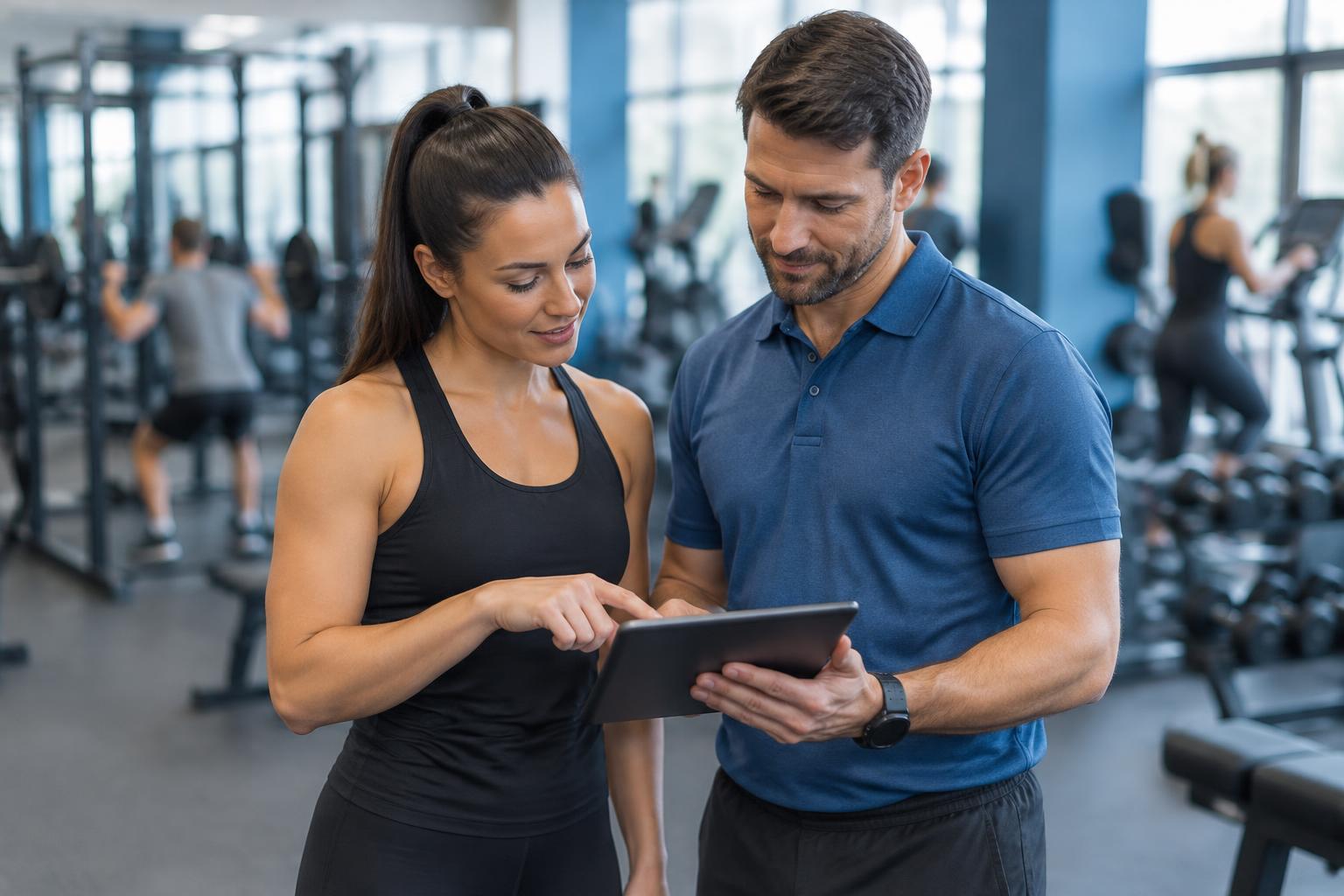 Gym & Health professionals at work