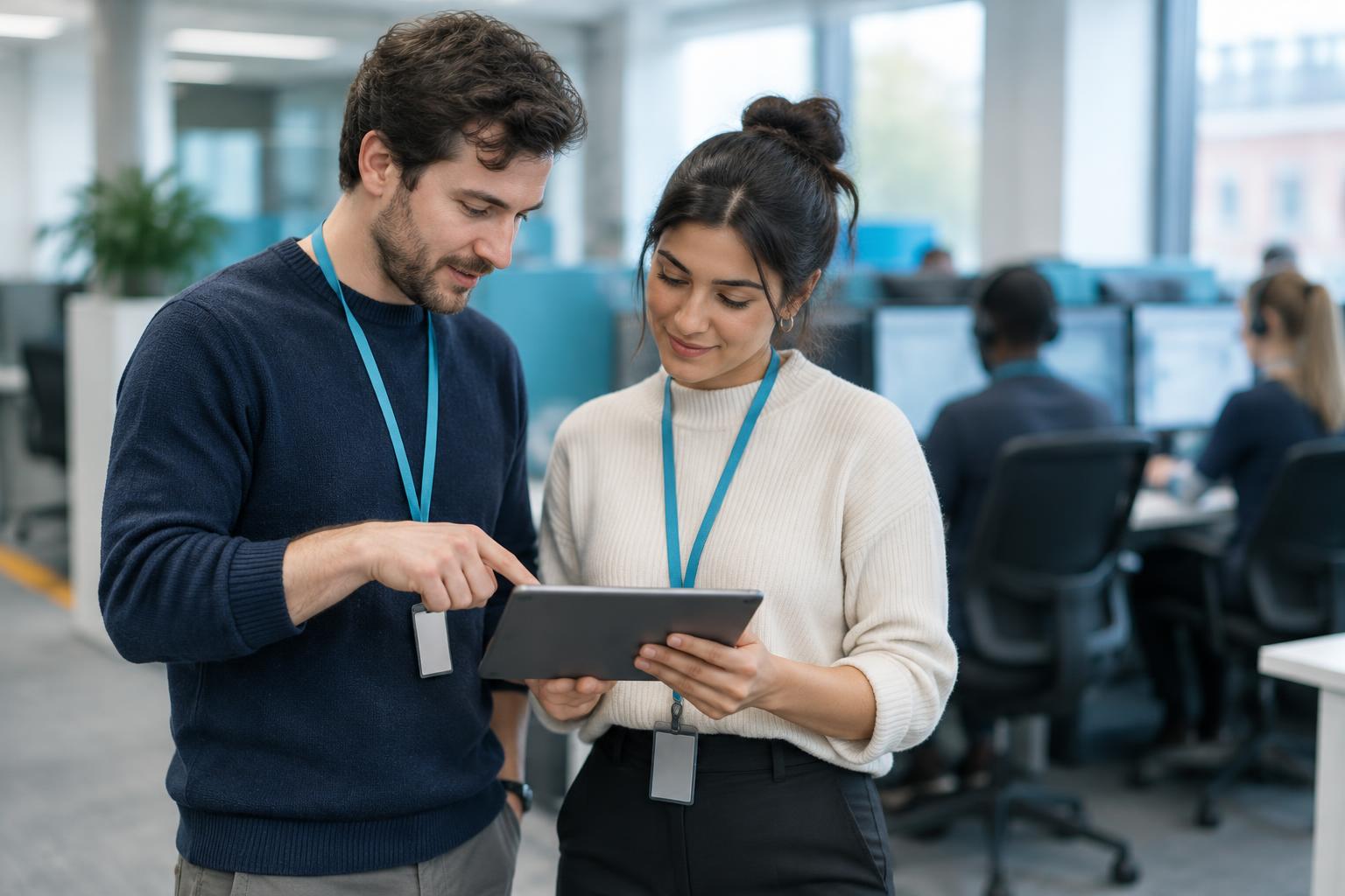 IT & Technology professionals at work