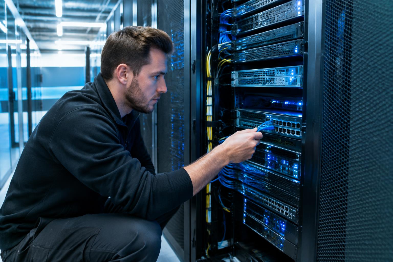IT & Technology professionals at work