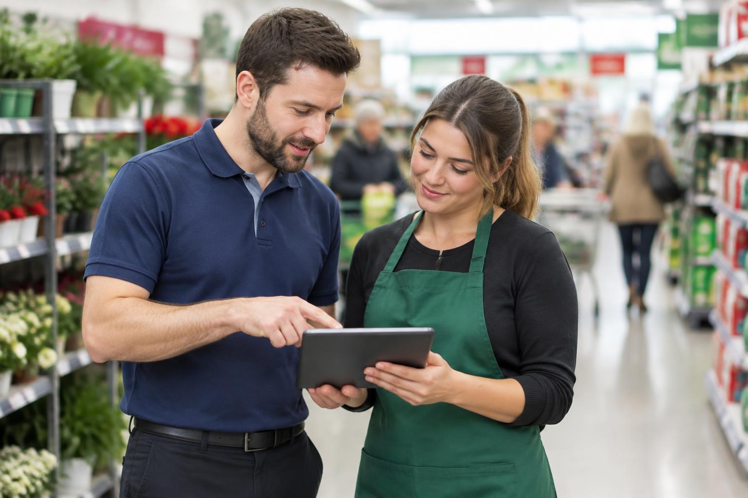 Retail & Wholesale professionals at work