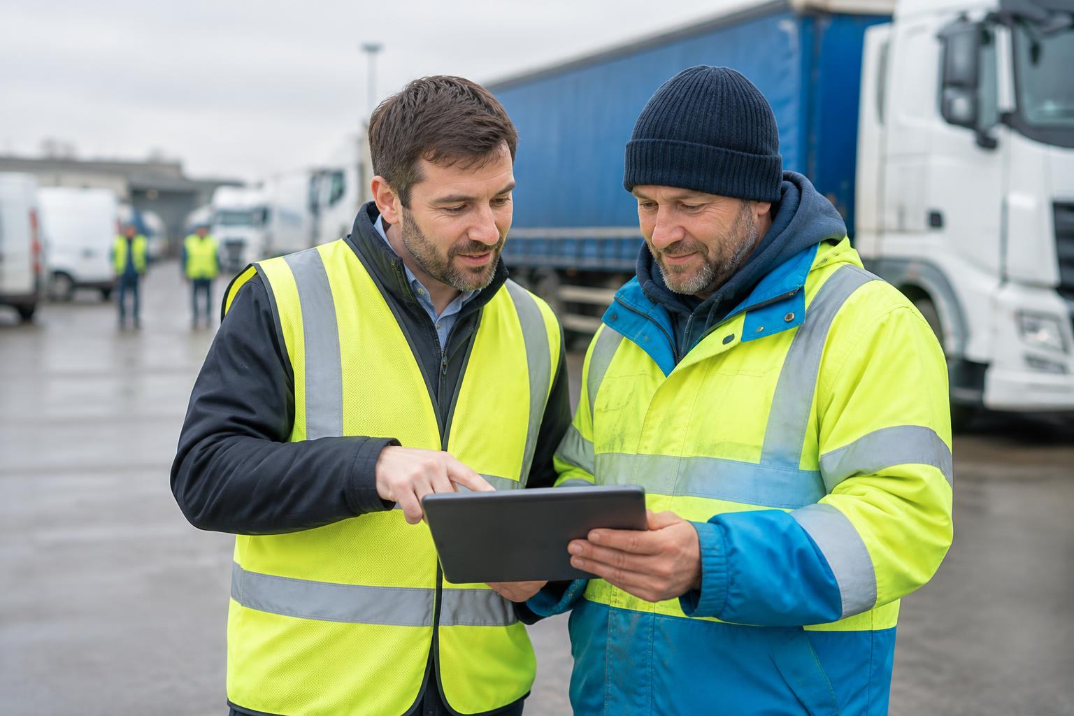 Vehicle & Transport professionals at work
